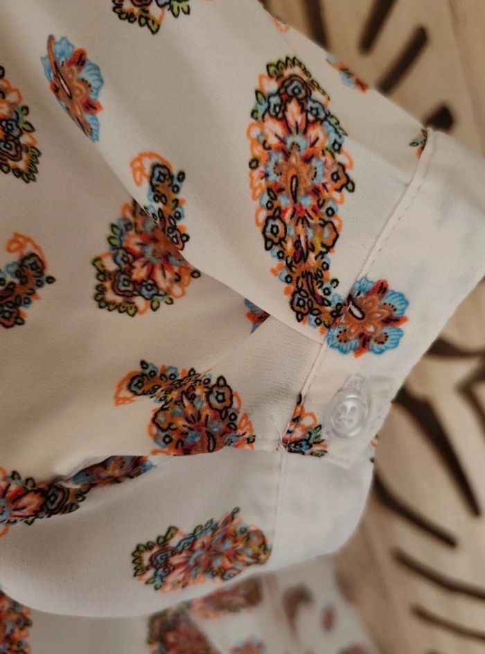 Blouse fluide imprimé T 46 Boteli - photo numéro 9