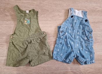 Lot de combishorts - 12 mois