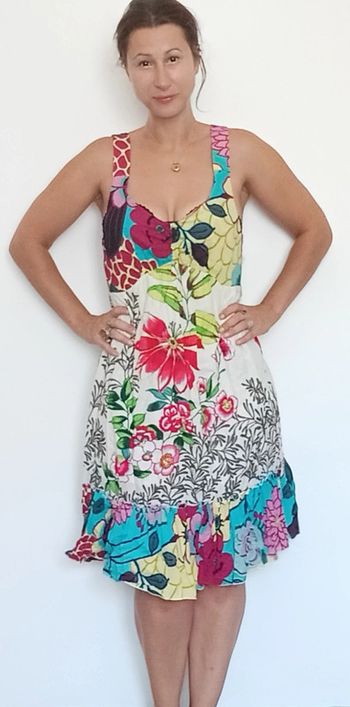 Jolie robe fleurie romantique