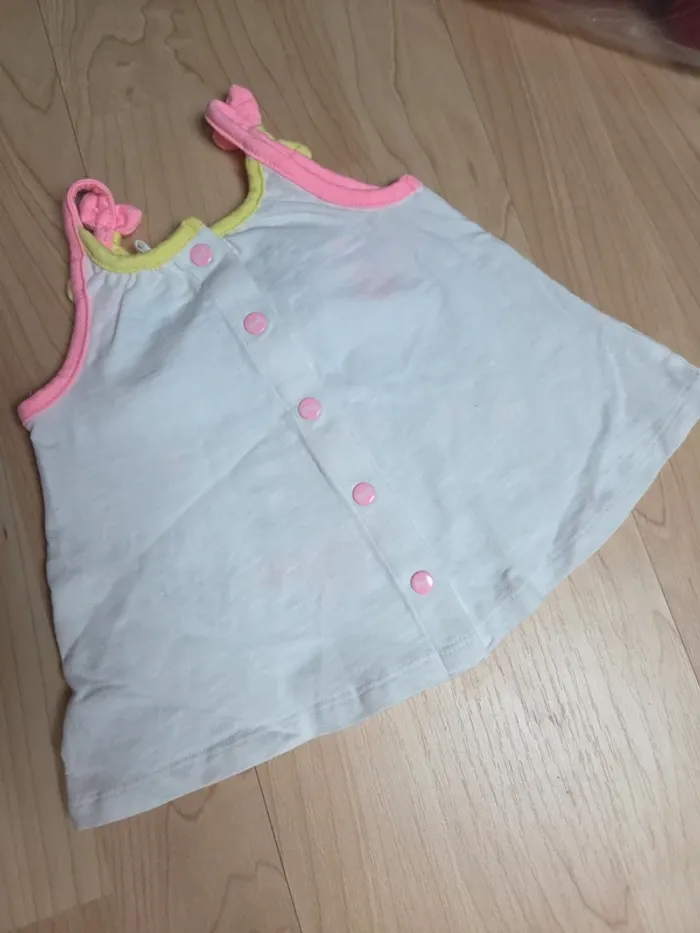 Tee shirt 3mois fille minnie - photo numéro 3