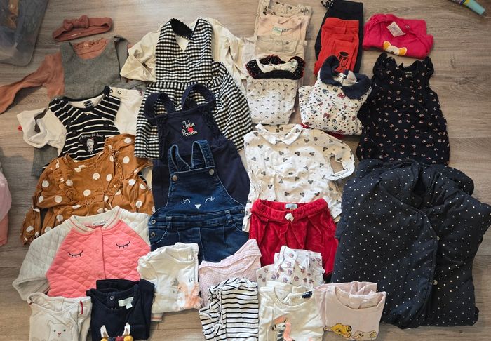 Lot vêtements fille