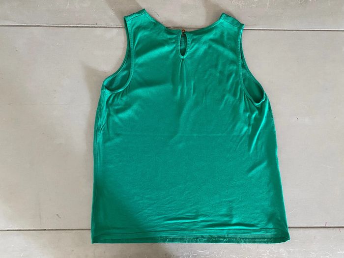 Blouse Naf Naf verte taille 40 manches courtes - photo numéro 12