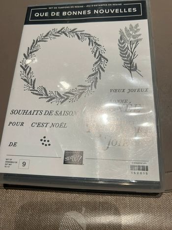 Tampons Que de bonnes nouvelles Stampin’up!