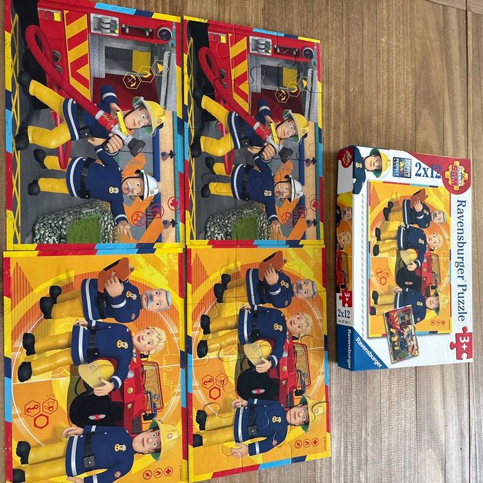 Lot de 3 puzzles Sam le Pompier - photo numéro 5