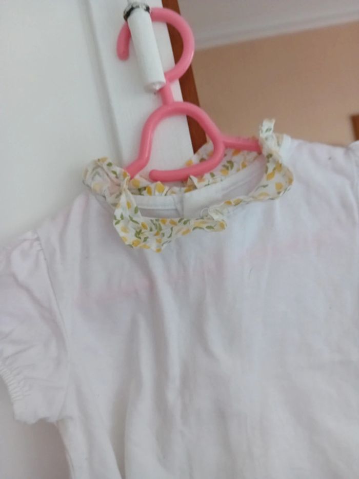 T-shirt MC 🍋 9 mois - photo numéro 2