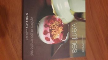 Livre Verrines apéros et gourmandises