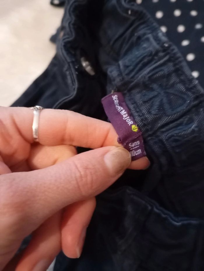 Tenue fille 5 ans pull chic eden et victor + jean sergent major - photo numéro 8