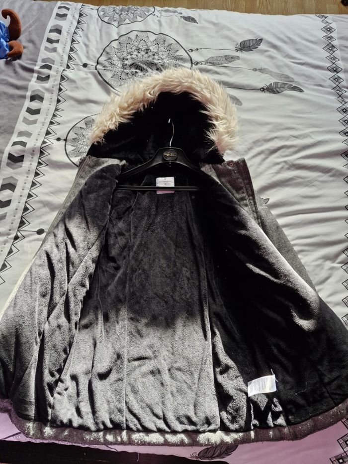 Manteau fille à capuche  T12 Lulu Castagnette - photo numéro 3