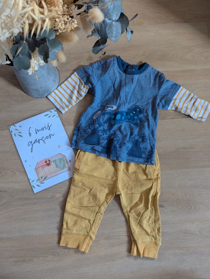 Ensemble t-shirt et pantalon Catimini 6 mois