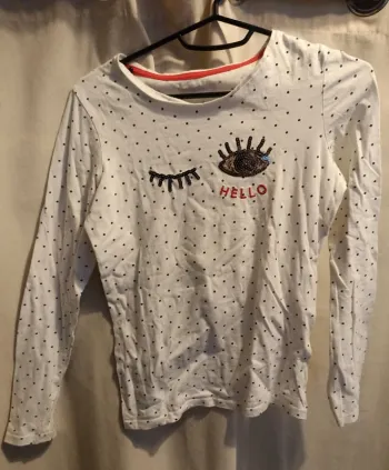 T-shirt manche longue 12 ans