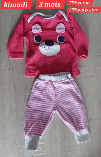 Pyjama fille 3 mois 