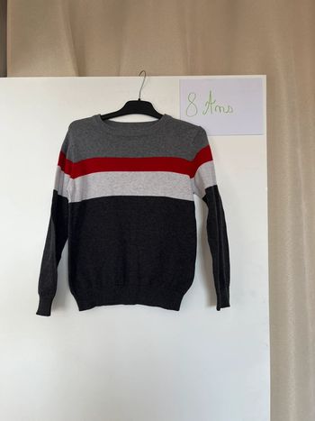 Pull fin 8 ans