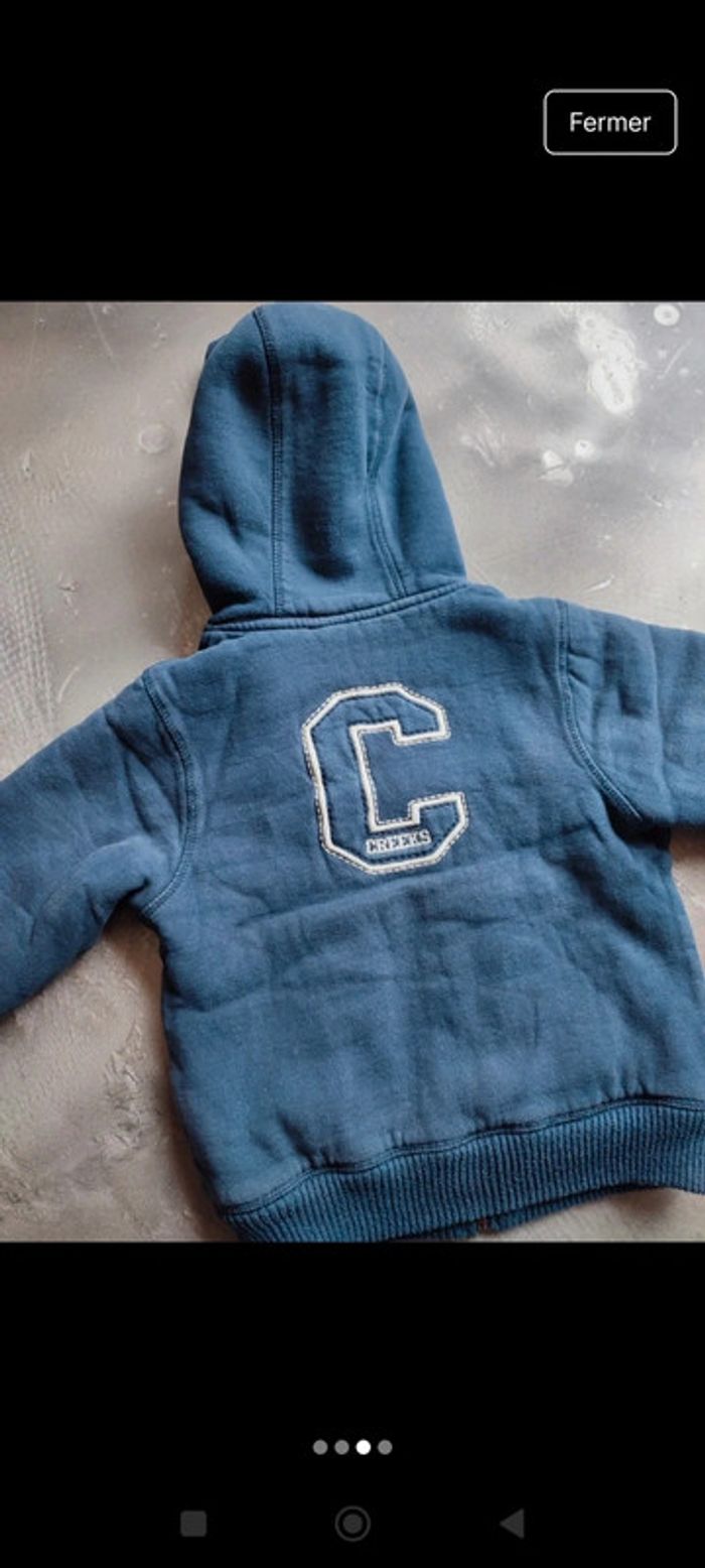 Veste intérieur polaire 4 ans - photo numéro 2