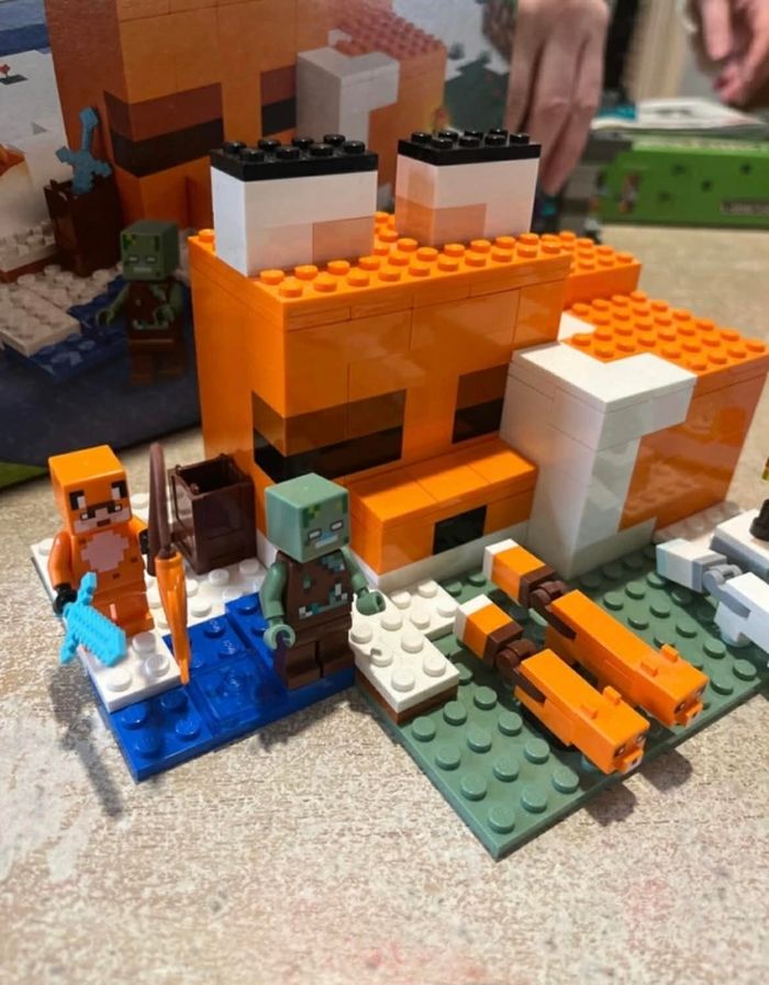 Lego renard Minecraft
