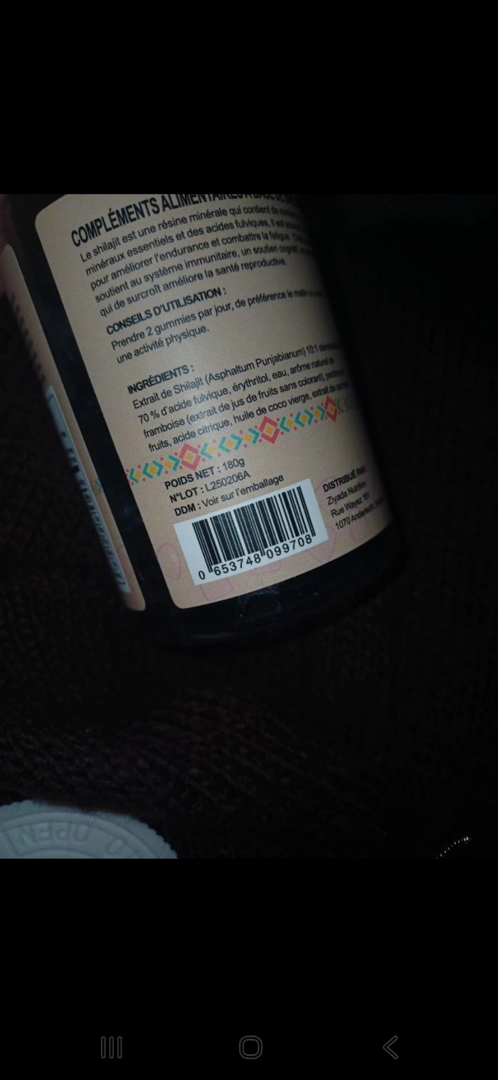 Gummies shilajit - photo numéro 3