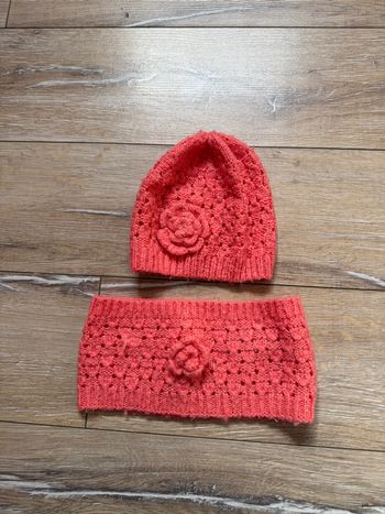 Bonnet et cache coup 3/6 mois 