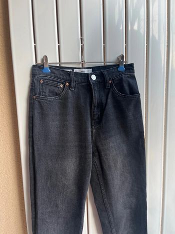 Jean noir droit Mango - Taille 34 - Très bon état