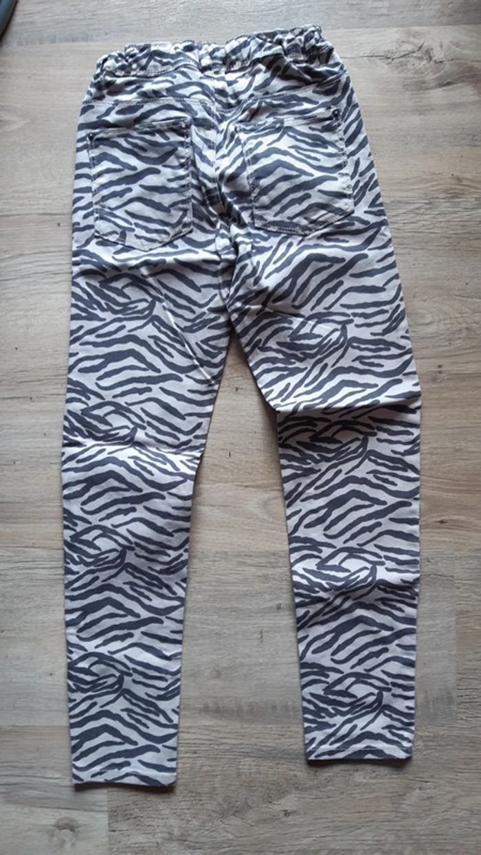 Jean skinny zébré 10 ans - photo numéro 2