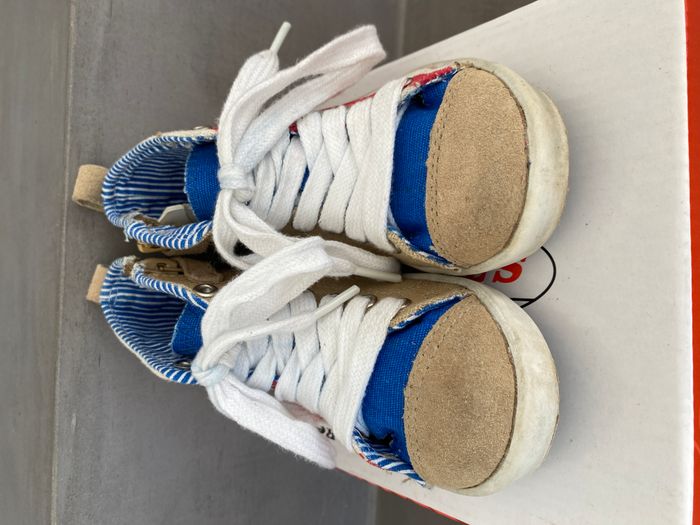 Chaussures montantes enfant drapeau USA 23 - photo numéro 2