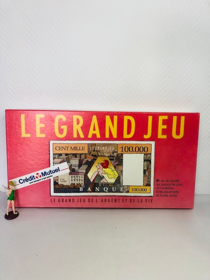 Le grand jeu de l’argent et de la vie Crédit mutuel vintage
