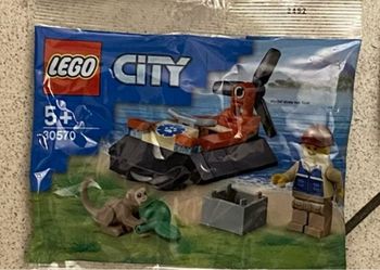 Lego  City - L'aéroglisseur de sauvetage - 30570