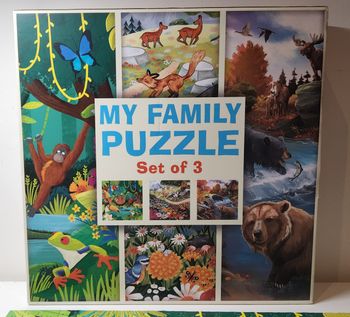 Trois puzzles Magellan 500 pièces