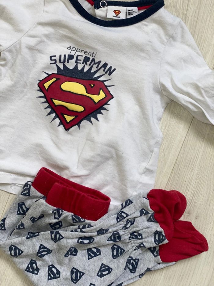 Pyjama superman 9 mois - photo numéro 2