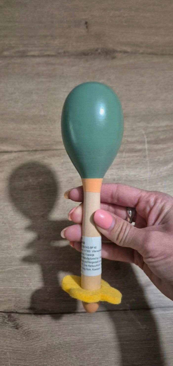 Maracas en bois - photo numéro 2