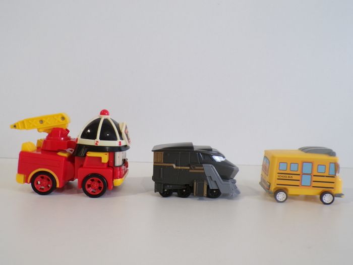 Véhicules Robocar Poli - Roy - Ori - Totobus (J14) - photo numéro 3