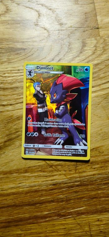 Carte Pokemon Dimoret 238/236