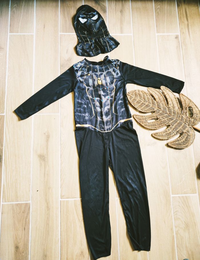 💫Déguisement /costume avec cagoule Spider-man noir No way Marvel Avengers