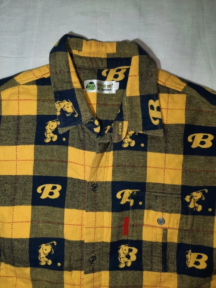 Chemise à carreaux et à motifs vintage boshiwa - photo numéro 4