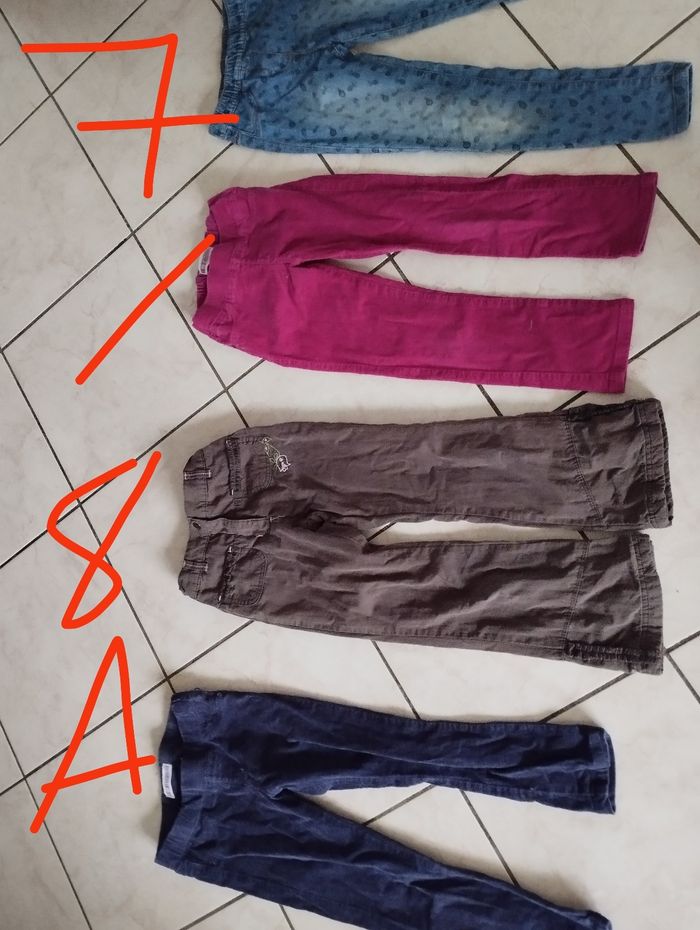 Lot jeans fille