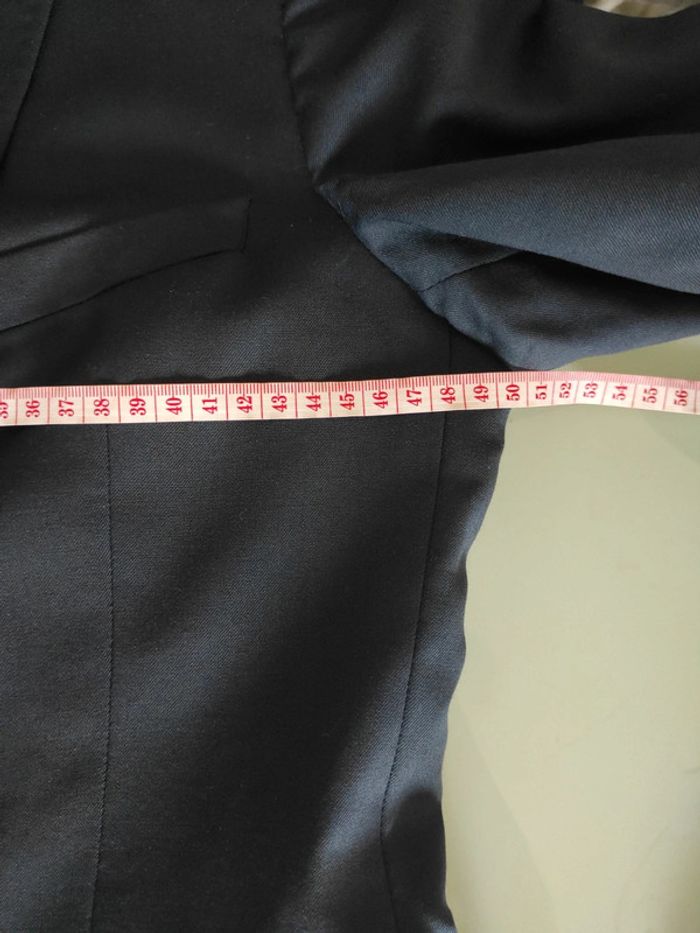 Veste blazer extra slim fit homme Devred bleu marine laine - photo numéro 12