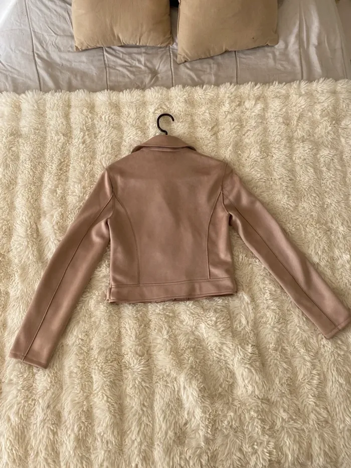 Perfecto court rose poudré taille 34 - photo numéro 9