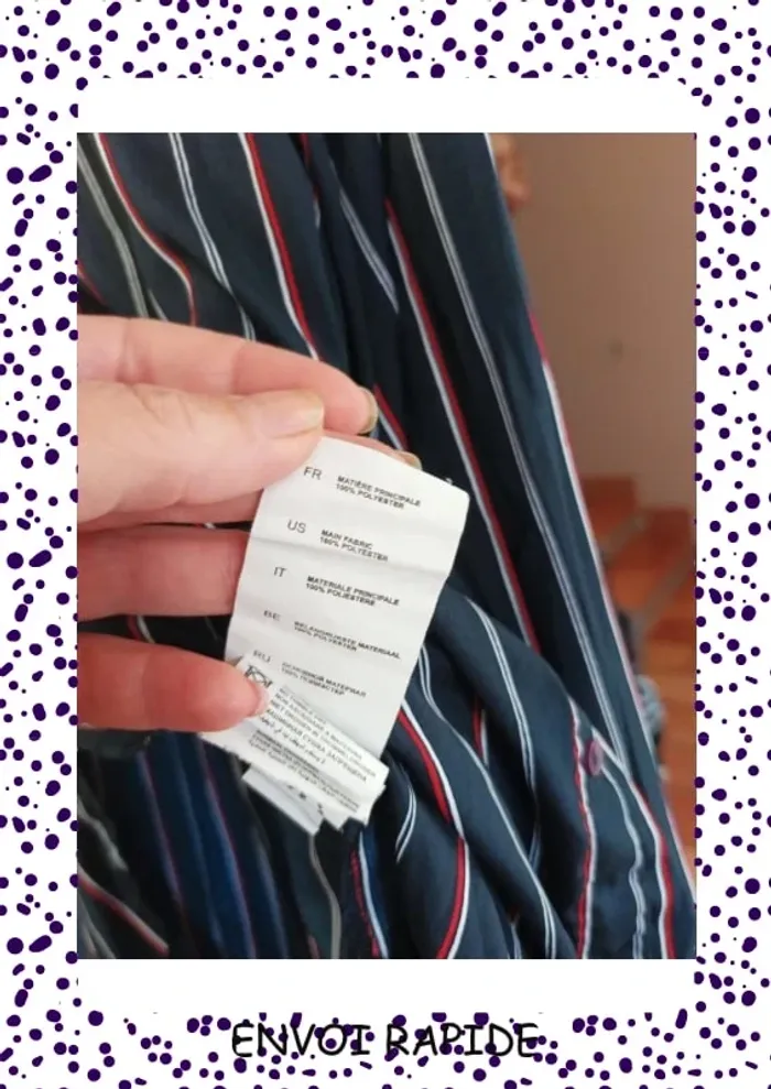 Chemise rayée femme - photo numéro 7