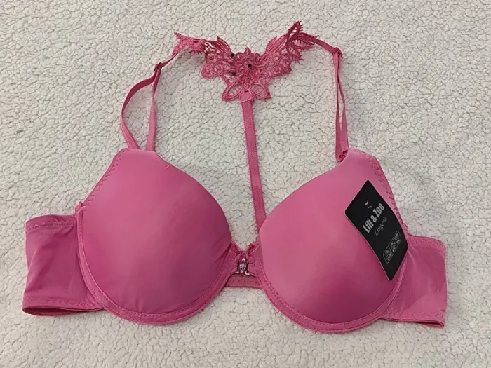 Soutien gorge rose Lili et Zoé 100c neuf
