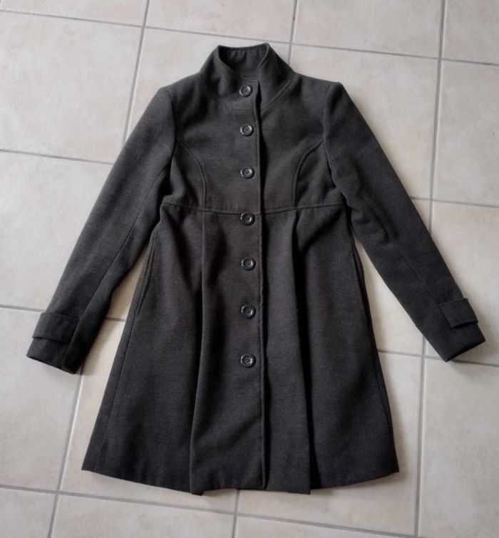Manteau Feutrine Gris Toumaï T40