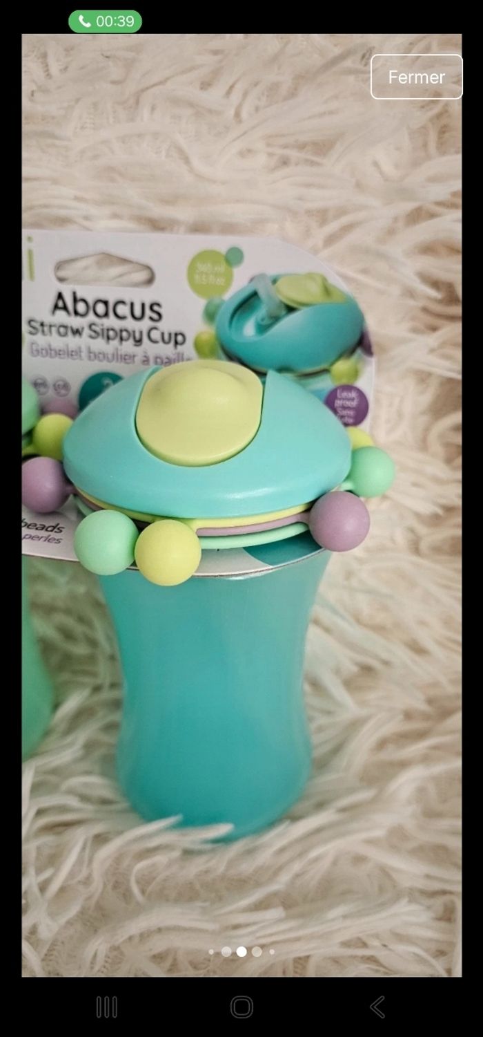 Lot de 2 gourdes anti fuite Melii Neufs - photo numéro 4