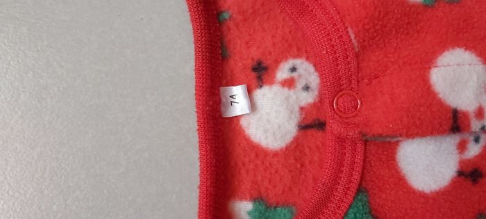 Surpyjama Noël 74cm - photo numéro 4