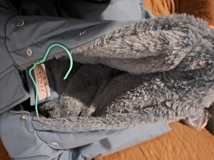 Manteau bleu polaire - photo numéro 5