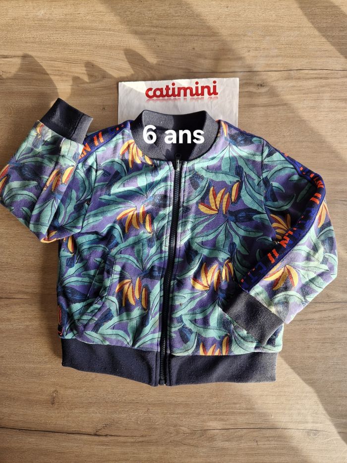 Veste chaude reversible 6 ans catimini