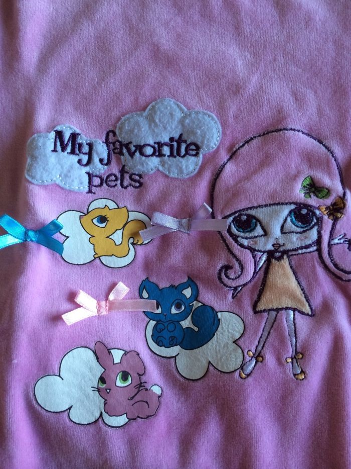 Pyjama velours 6ans - photo numéro 3