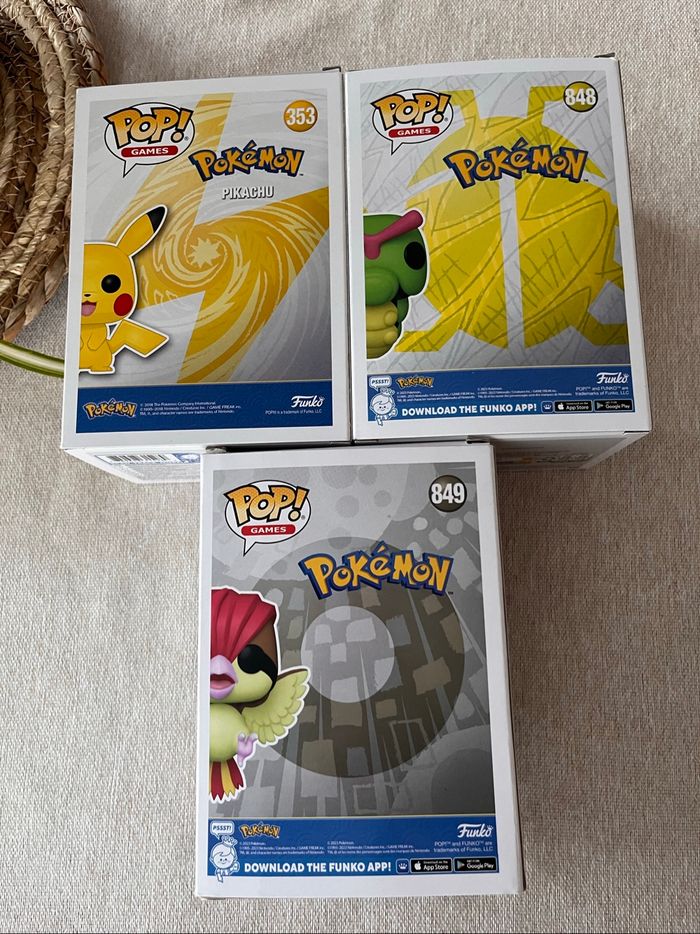 Lot Funko pop Pokémon - photo numéro 2