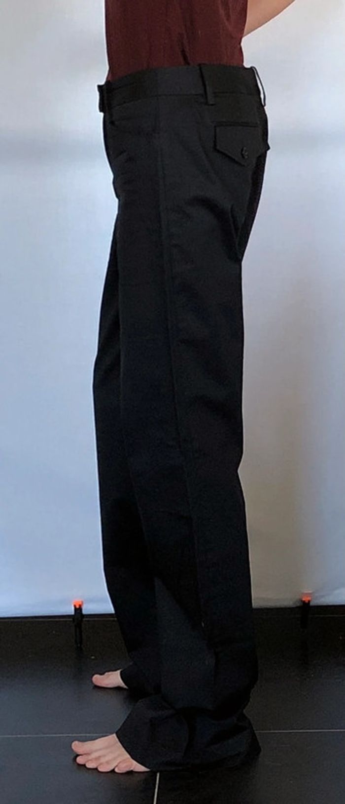 Pantalon noir bcbgmaxazria taille 36 comme neuf - photo numéro 3