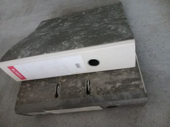 lot de 2 classeurs gris Esselte occasion