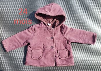 Manteau polaire 2 ans