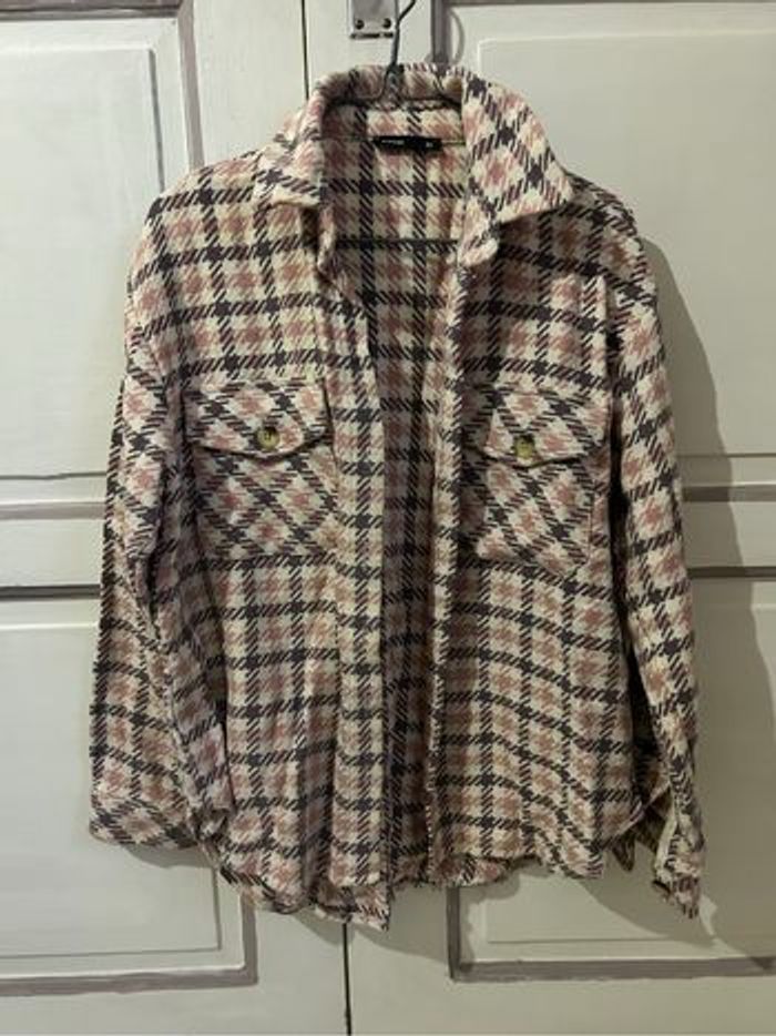 Veste à carreaux