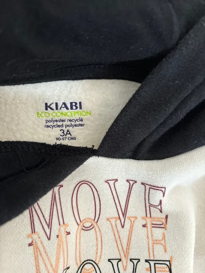 Sweat à capuches 3 ans Kiabi - photo numéro 4