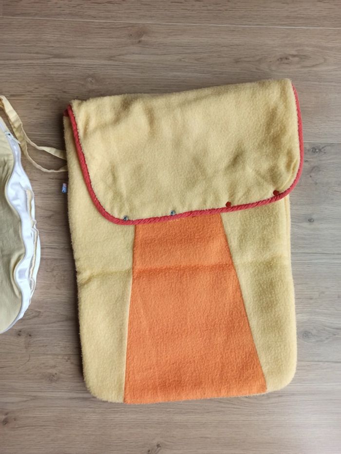 🧸gigoteuse turbulette doudous et nid d'ange sucre d'orge girafe - photo numéro 5